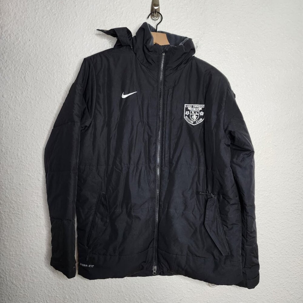 Nike Subzero Filled Storm Fit Puffer Jacket in Black Men's Size Medium